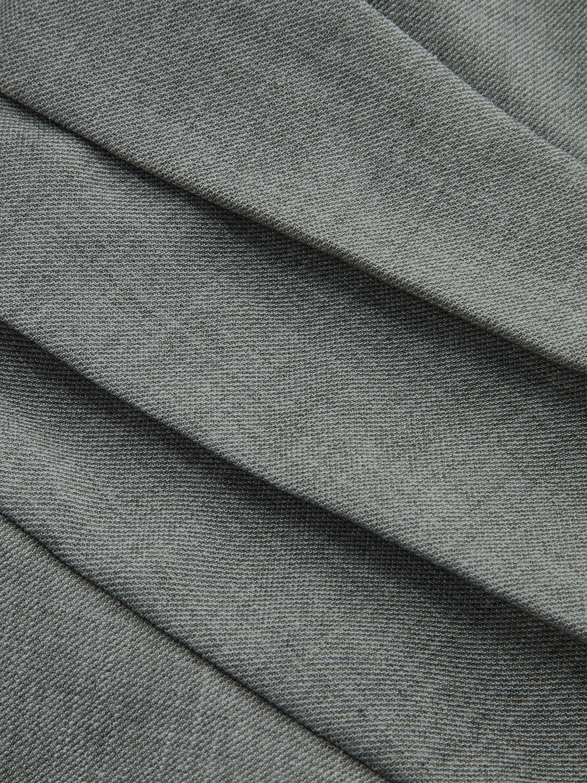 Ruched Waist V-Neck Asymmetric Top