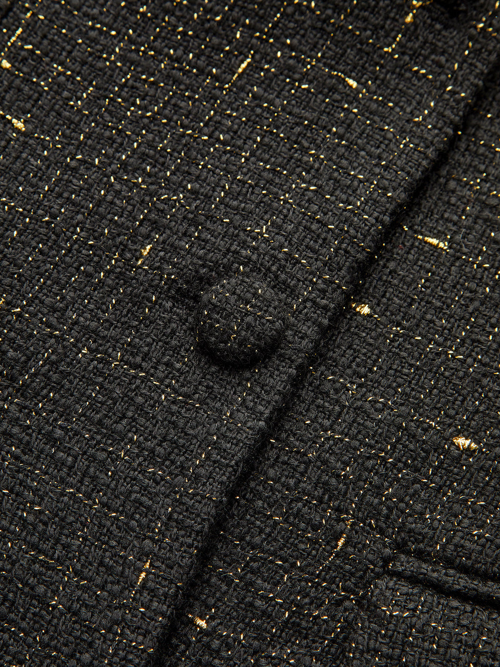 Gilet sans manches ceinturé en tweed