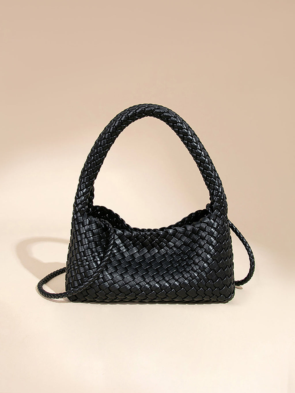 Gewebte PU-Ledertasche