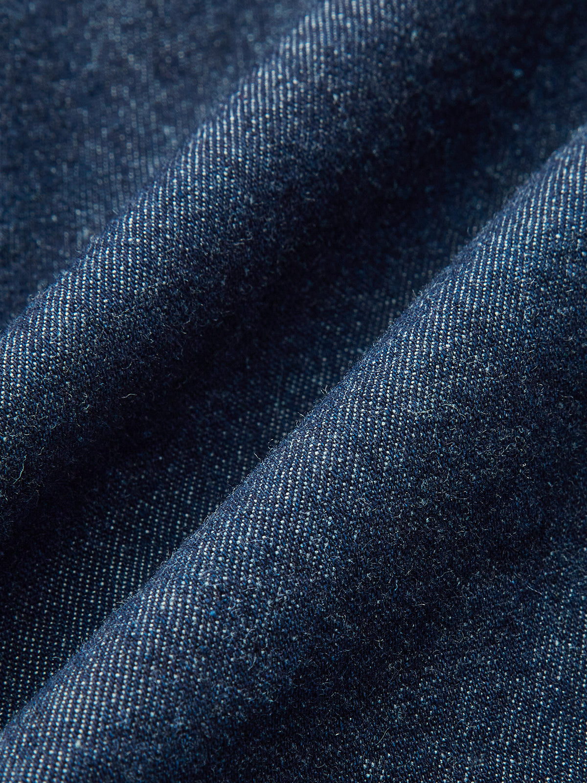 Chemise longue en jean à taille élastiquée avec cordon de serrage 