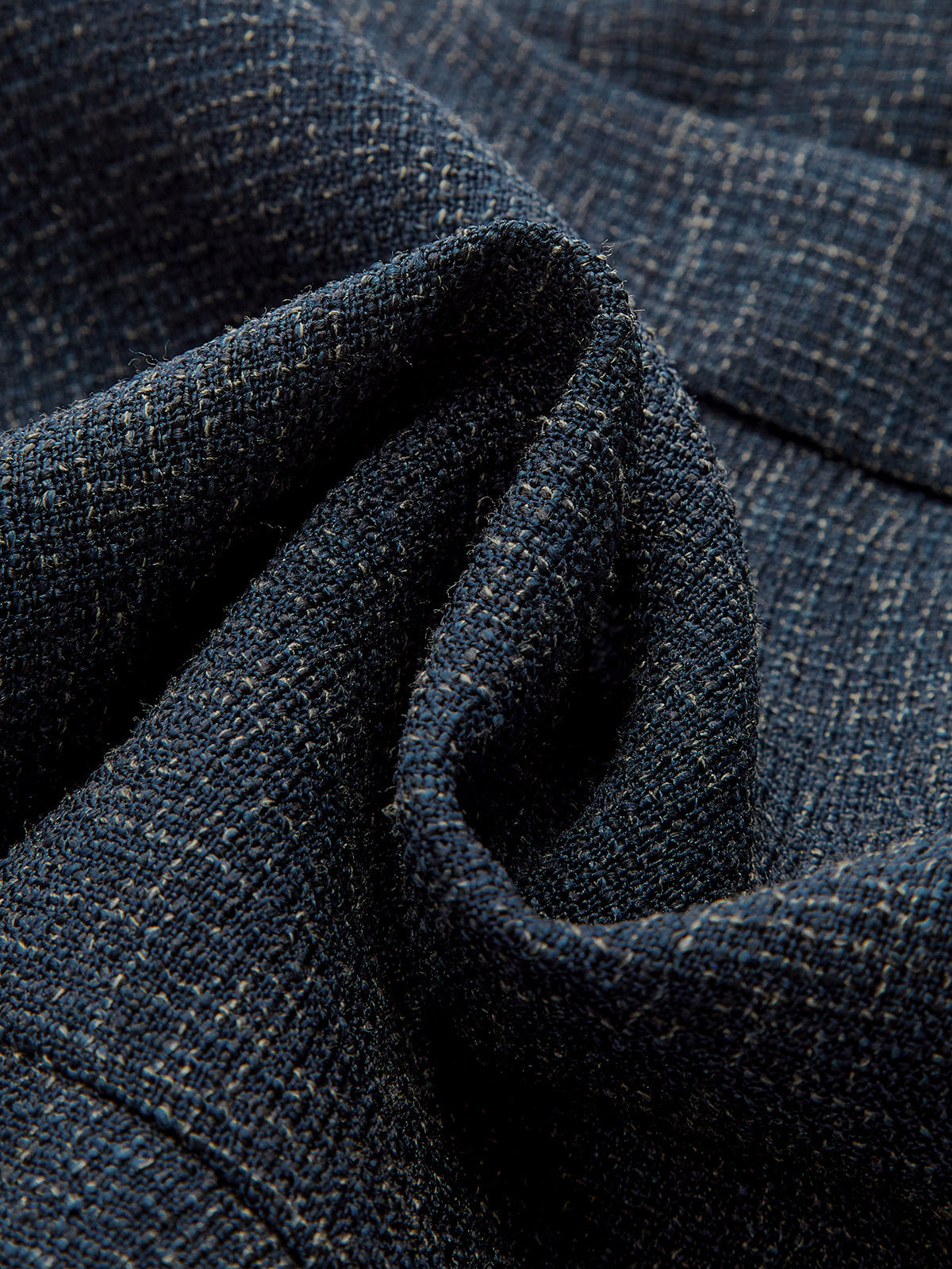 Metal Detail Ruffled Hem Mini Skirt