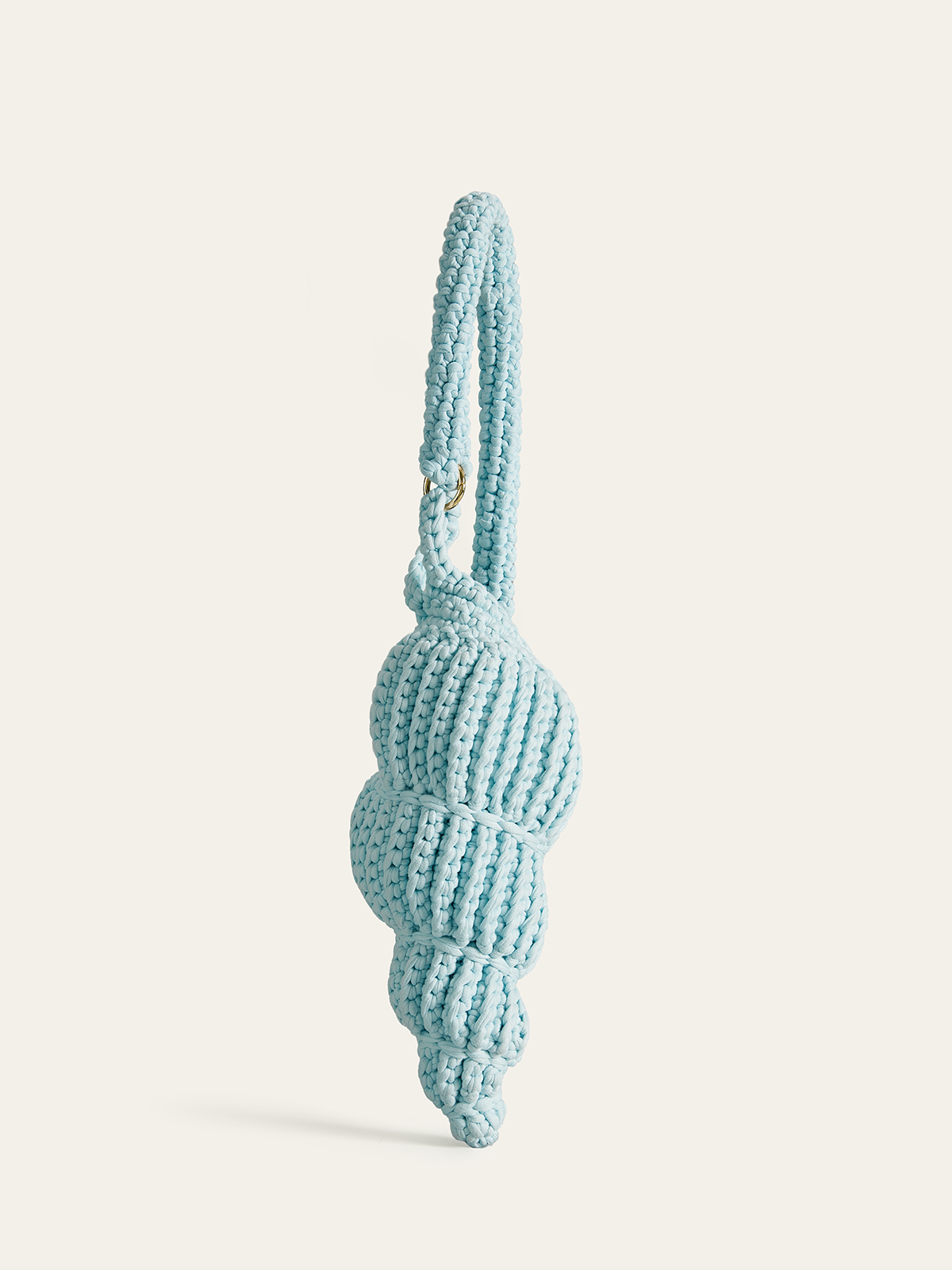 Häkel-Handtasche in Muschelform