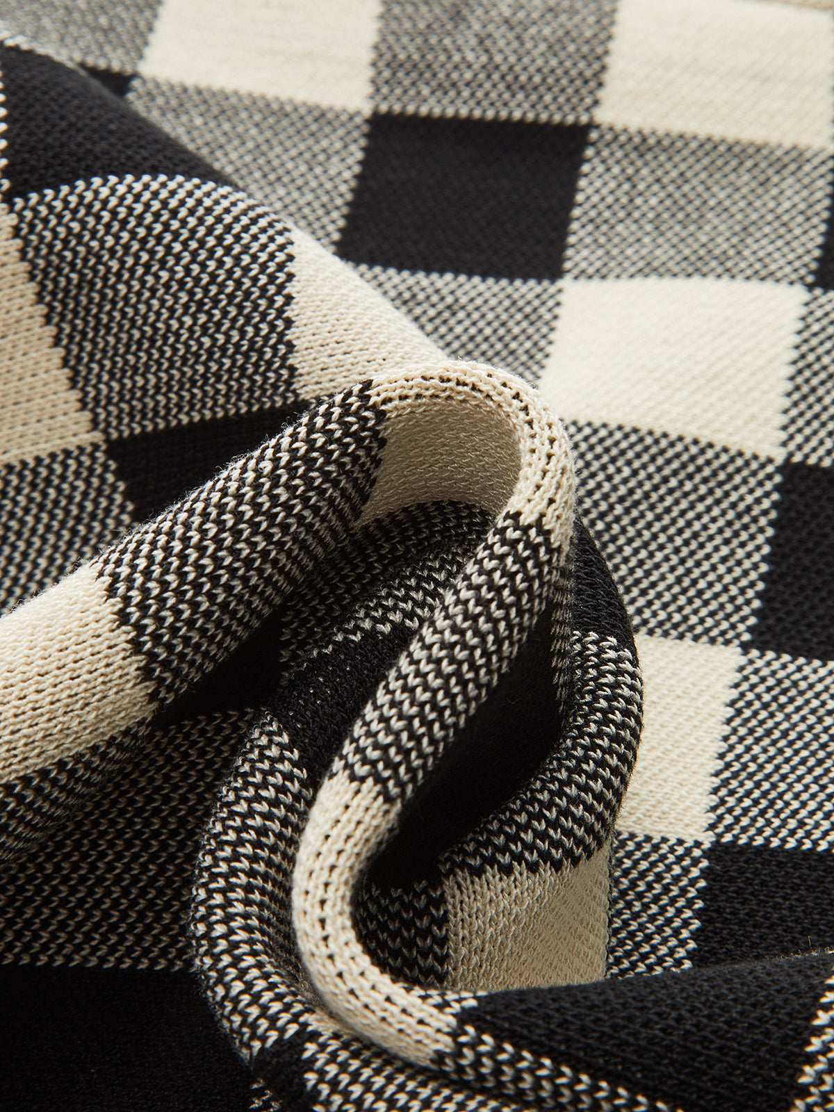 Checkered Cami Peplum Top and Skirt Set