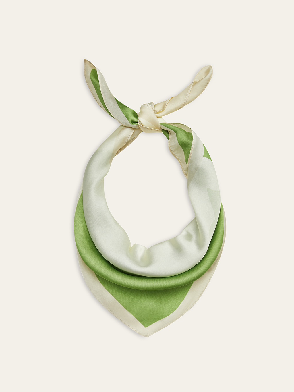 Foulard carré à imprimé floral