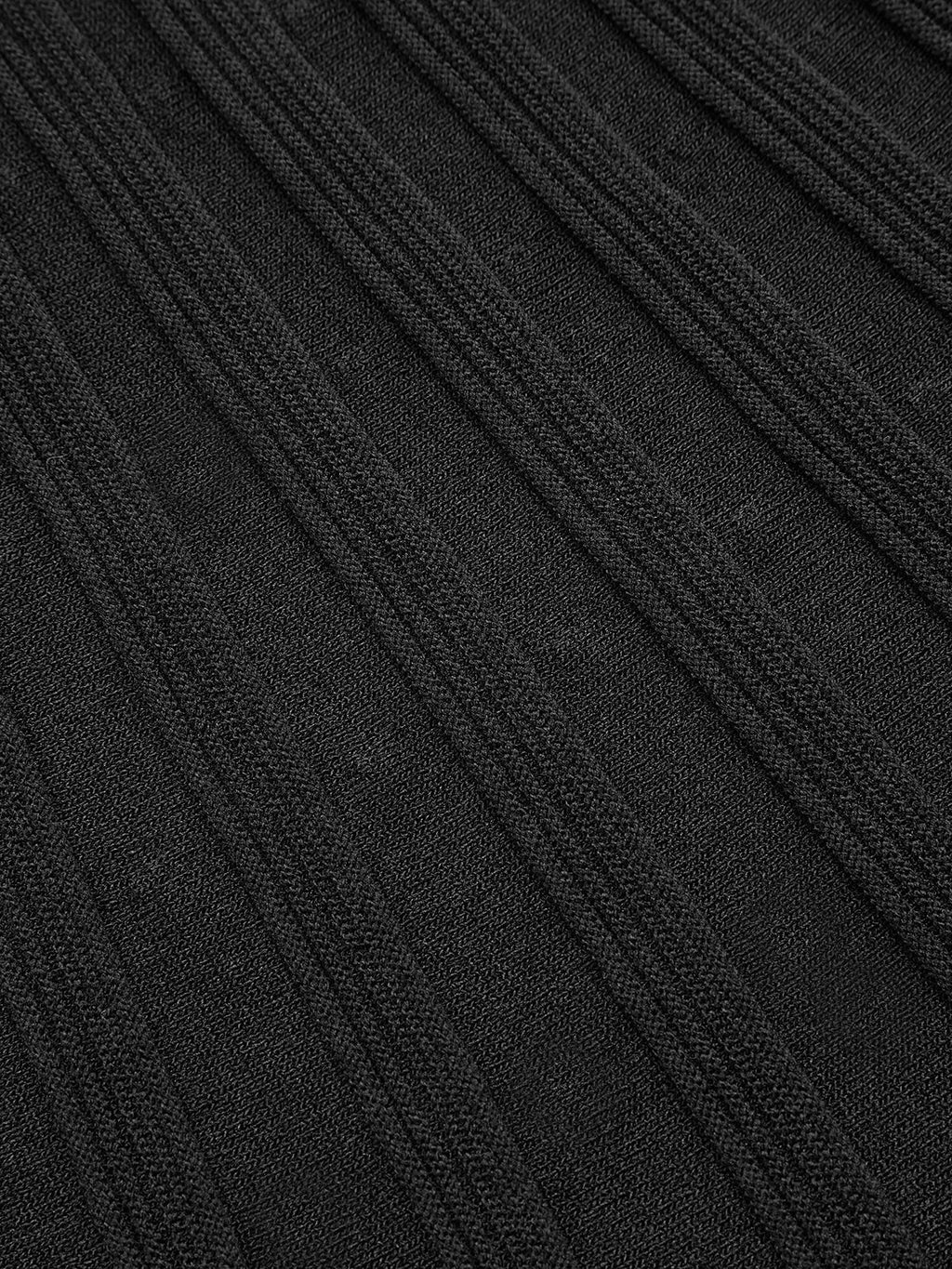 Pulloverkleid mit Stehkragen und ausgestelltem Rock