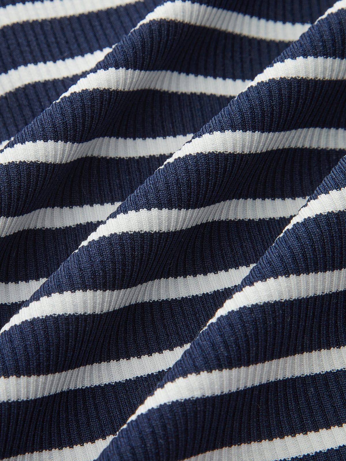 Chemisier rayé côtelé à manches longues 2 en 1 