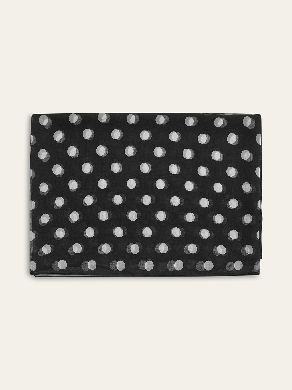 Polka Dot Sheer Scarf
