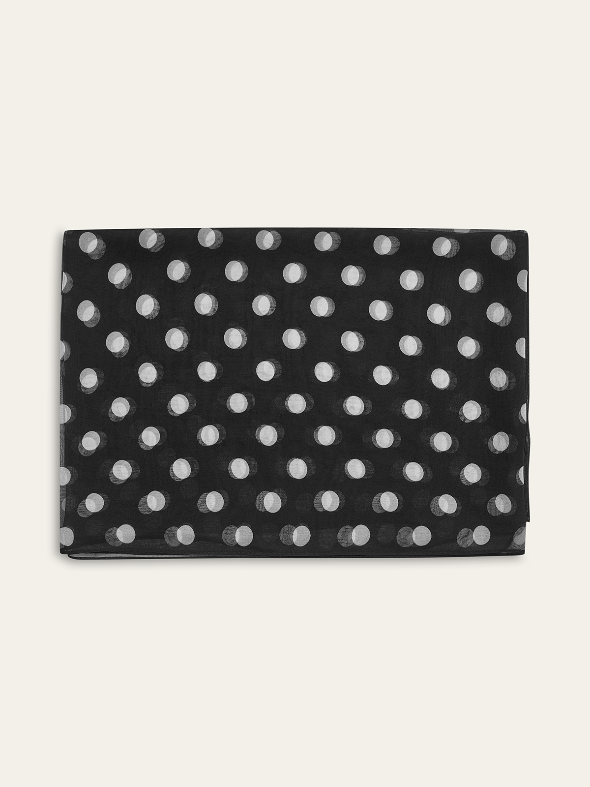 Polka Dot Sheer Scarf