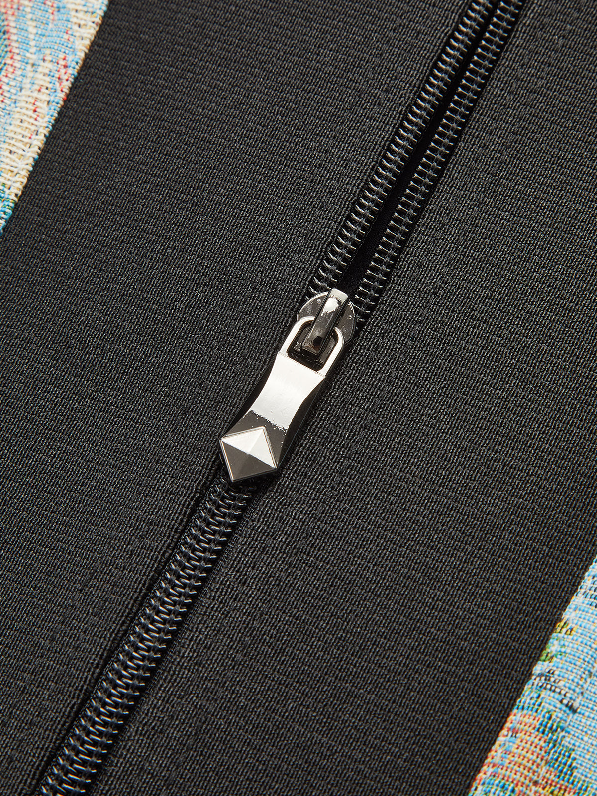 Floral Jacquard Corset Top