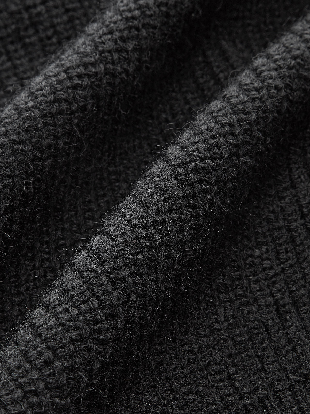 Denim Panel Knit Cardigan