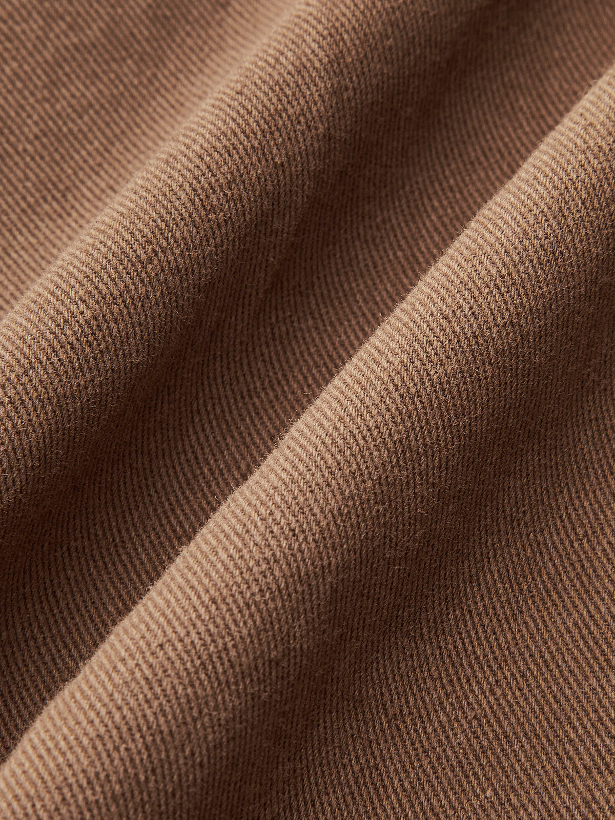 Cotton Mid-Waist Wide-Leg Pants