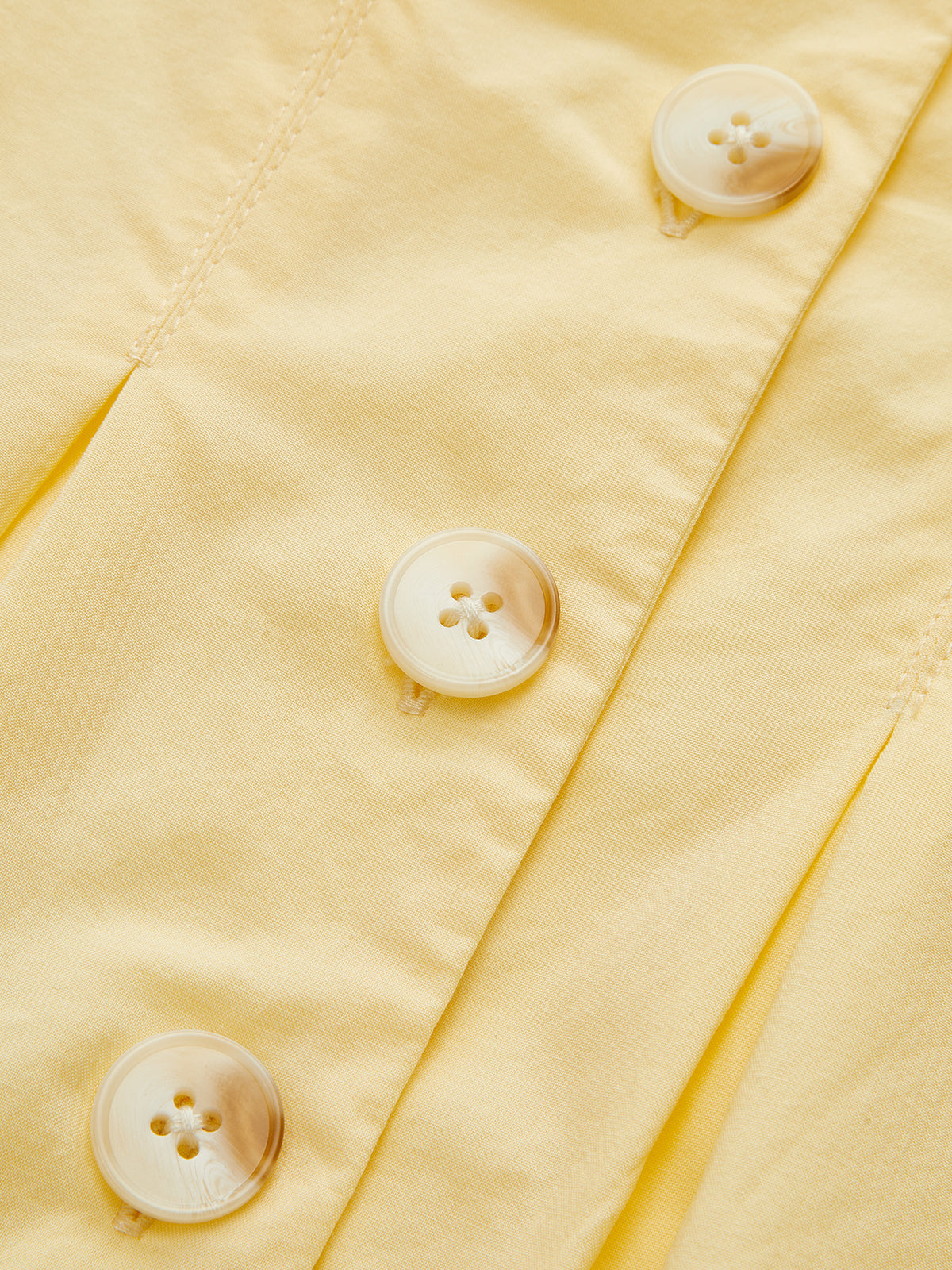 Chemise péplum à col revers et manches cloche 