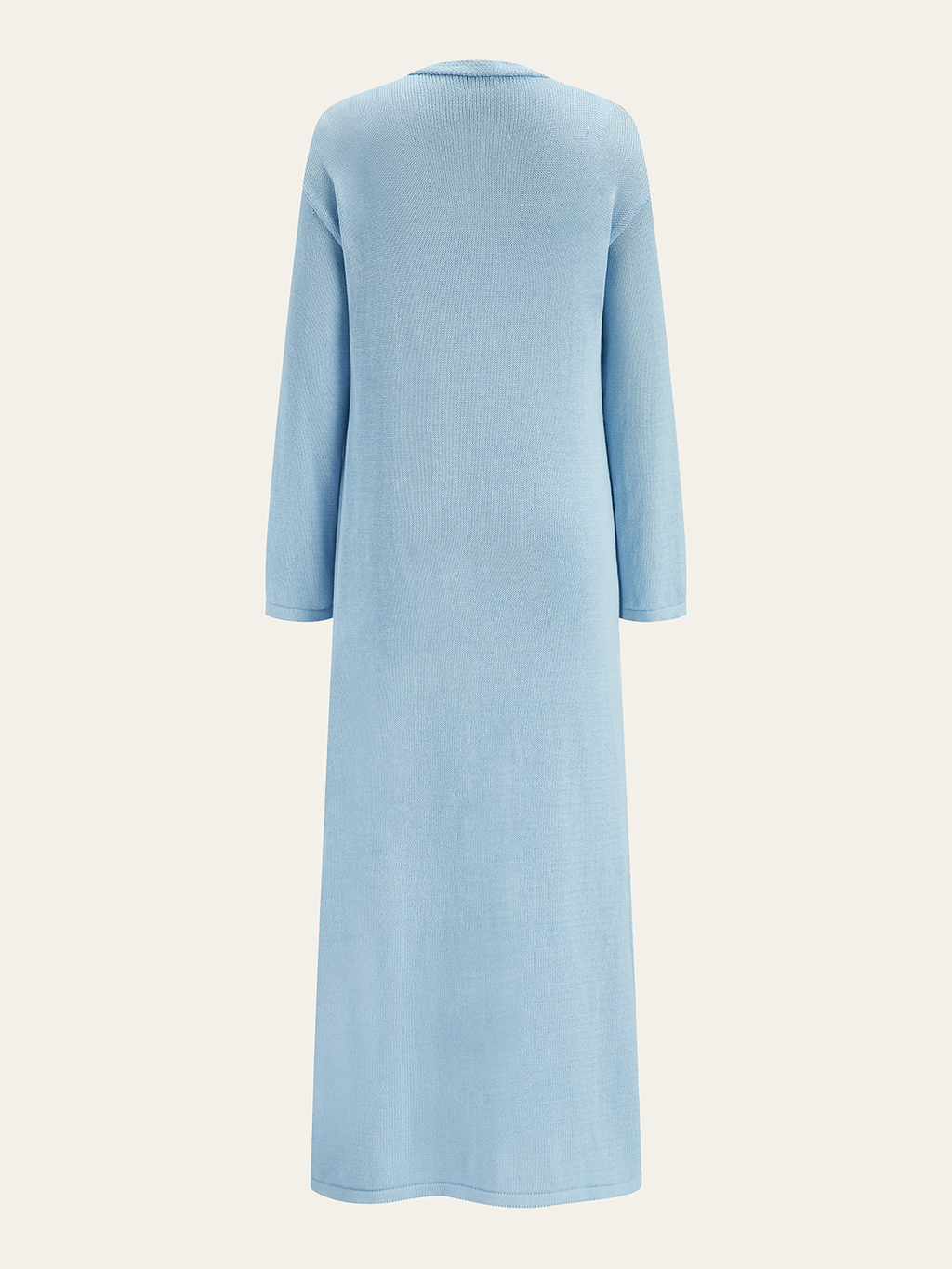 Zweiteiliges Set: Maxi-Trägerkleid & Langarm-Cardigan