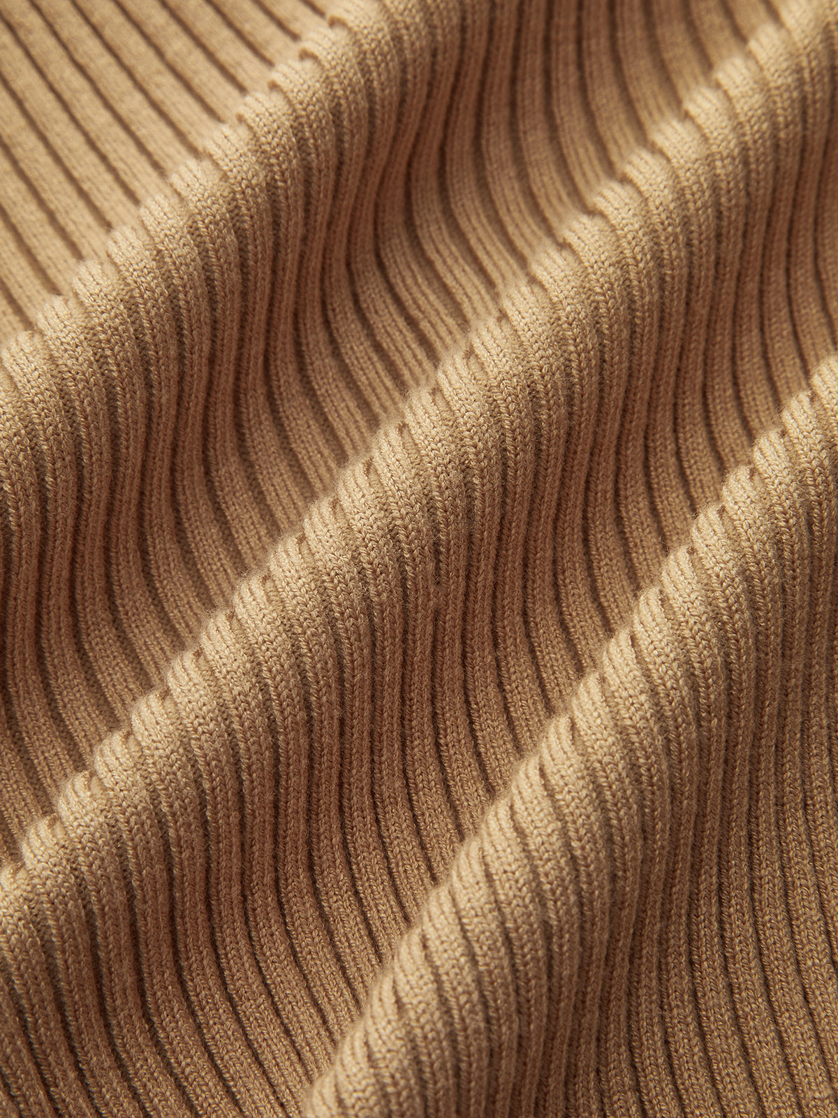 Knit Dress with Buttons and Matching Belt