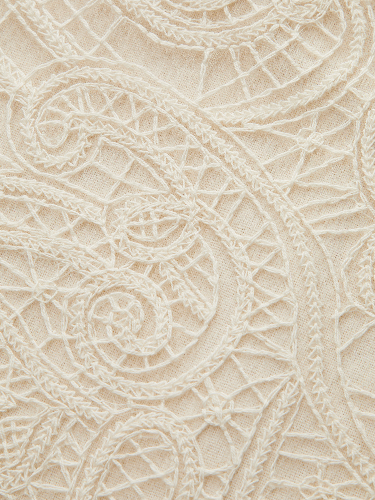 Stand Collar Button Lace Waist Dress