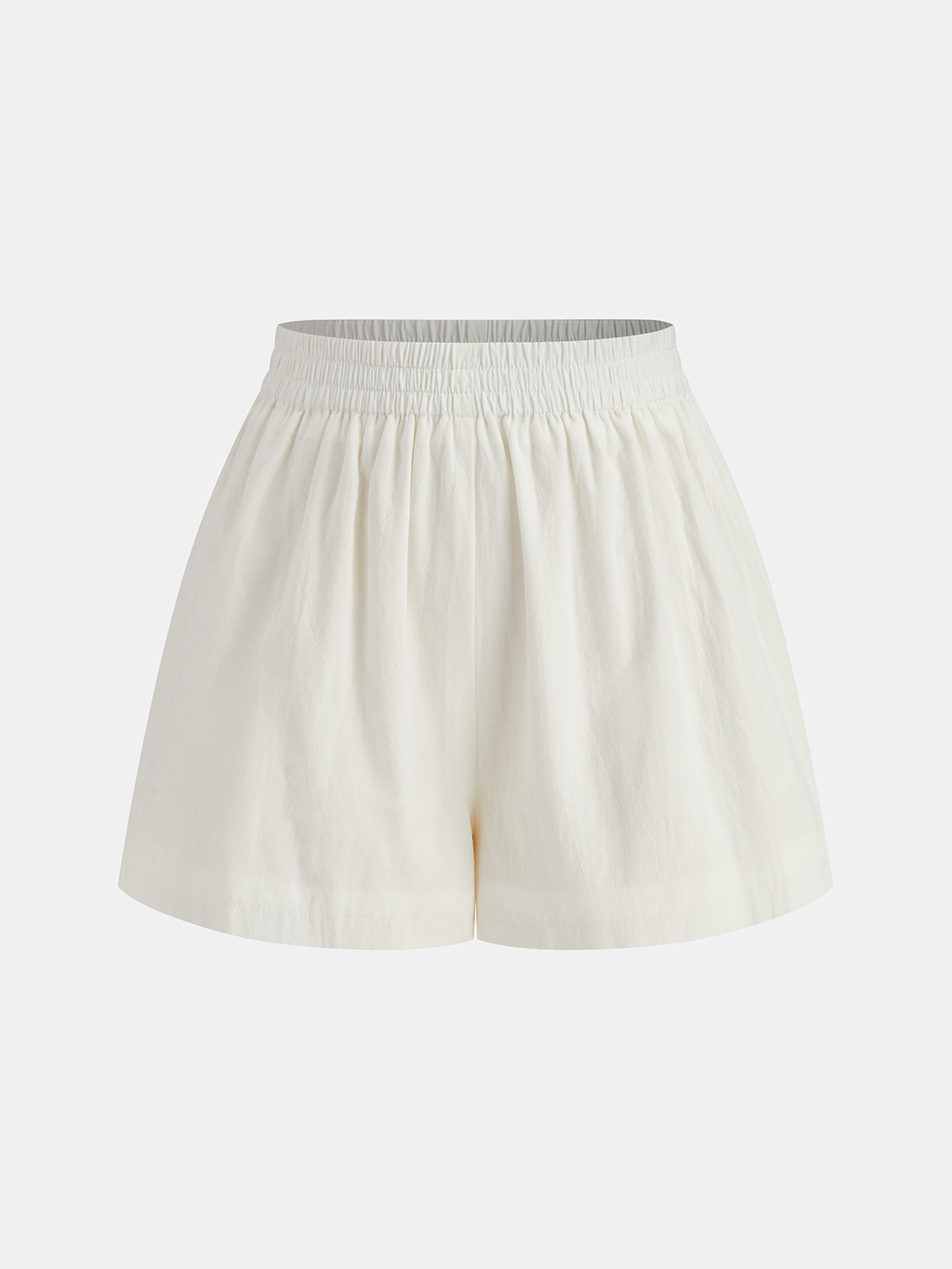 Square Neck Pleated Shorts Set