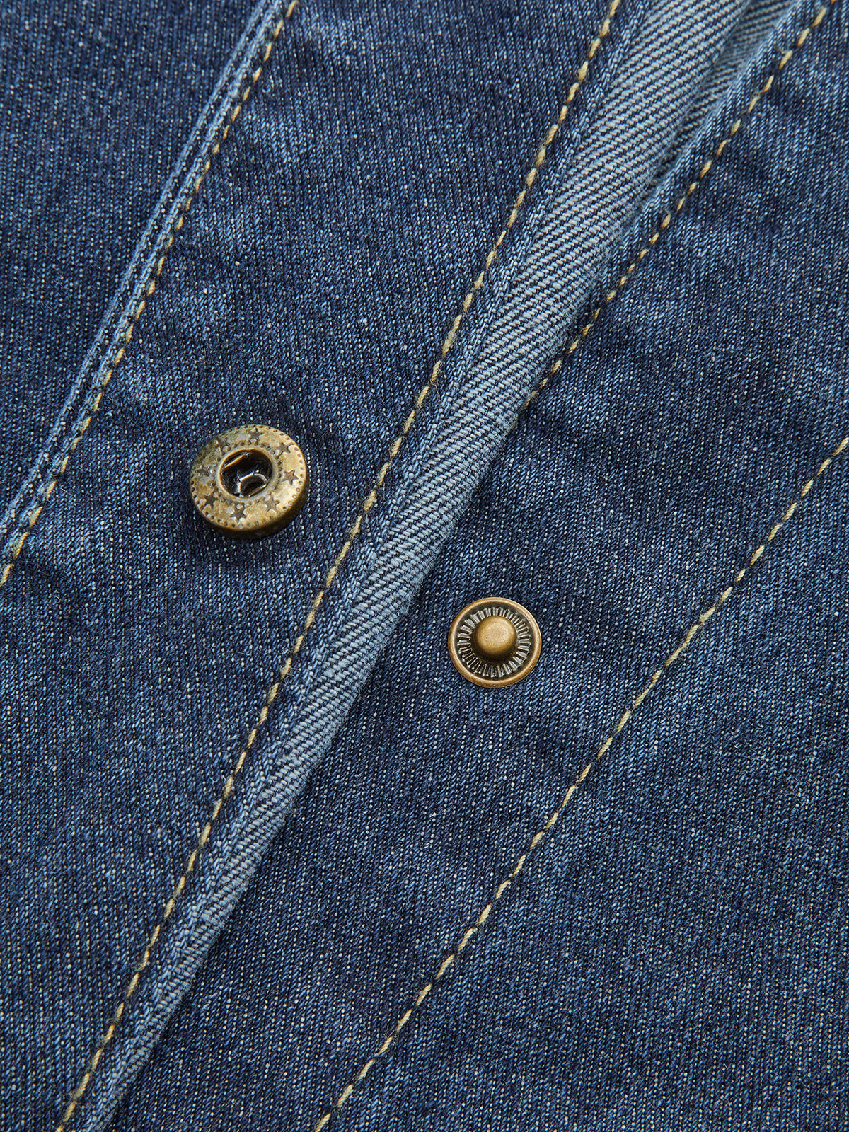 Belted Denim Shirt Jacket