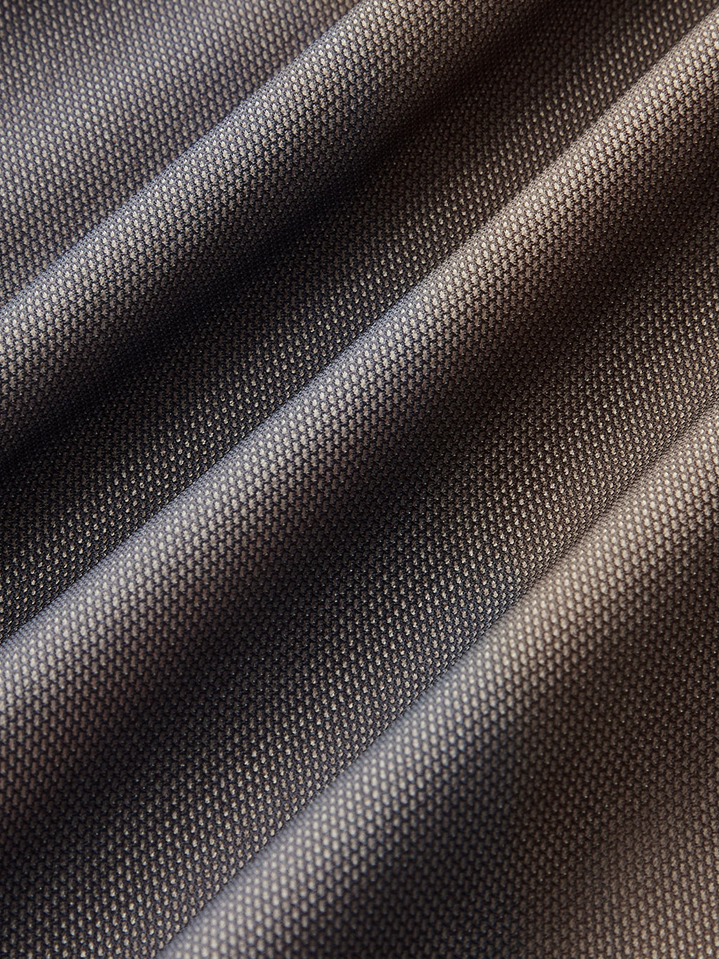 Ombre Langarm gerafftes Mesh-Maxikleid