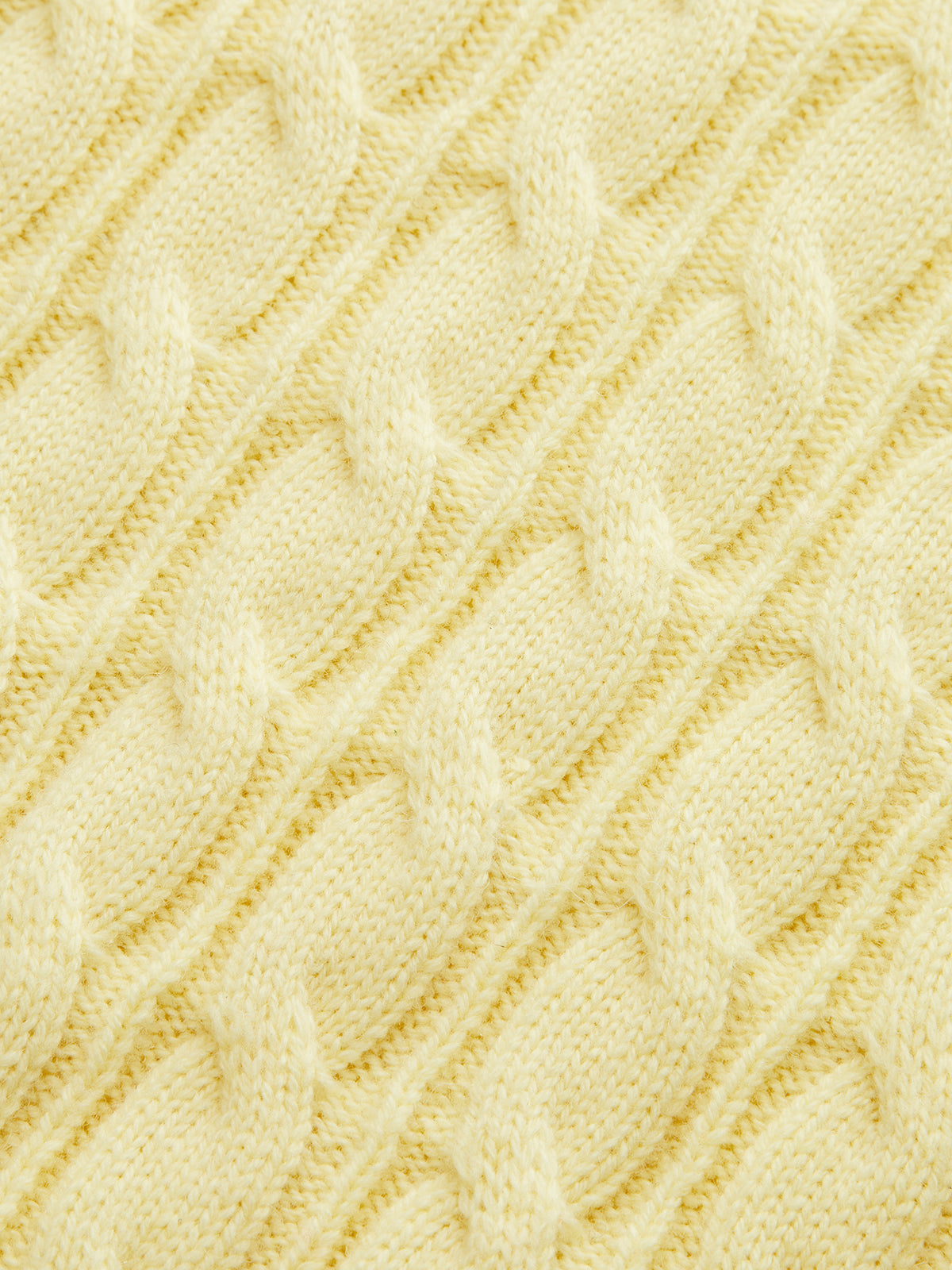 Cable Knit Short Sleeve Sweater