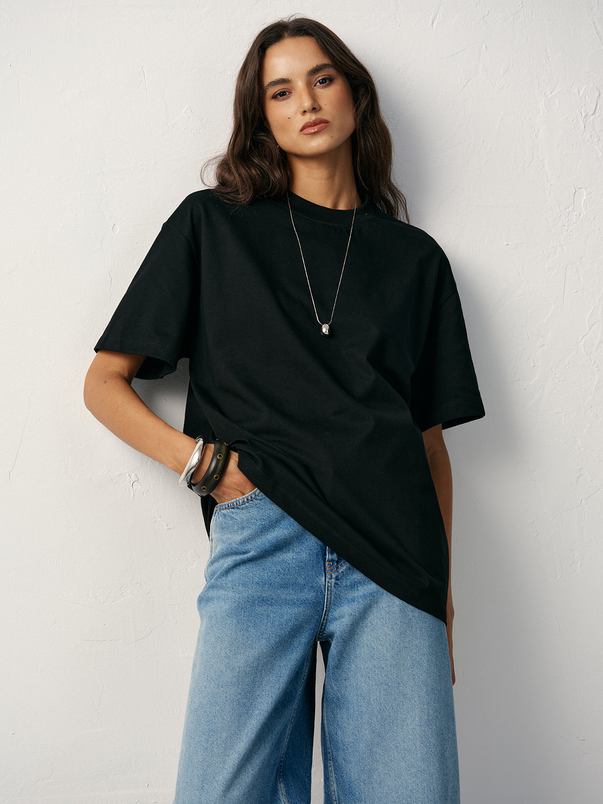 Basic Cotton Oversized T-Shirt