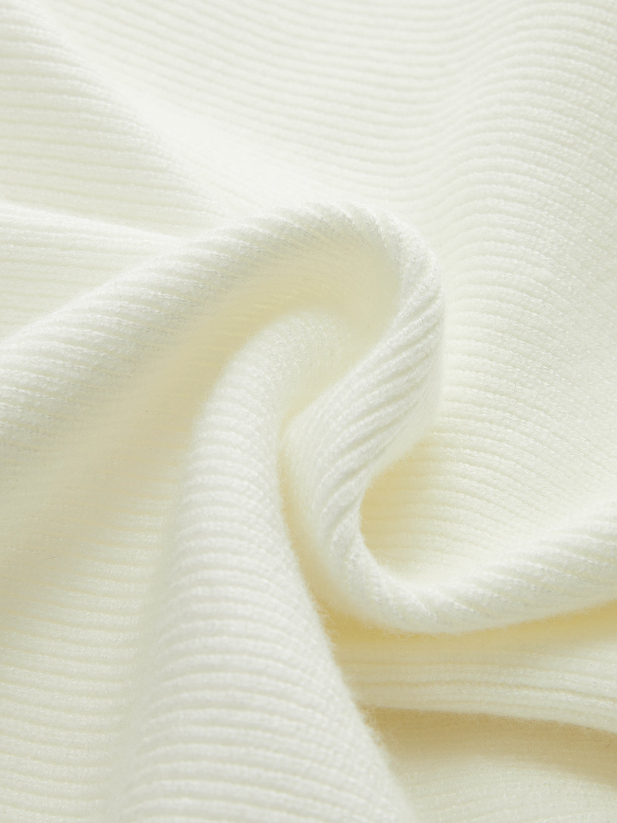 Stricktop mit Schleife und Gürtel, Peplum-Ausschnitt 