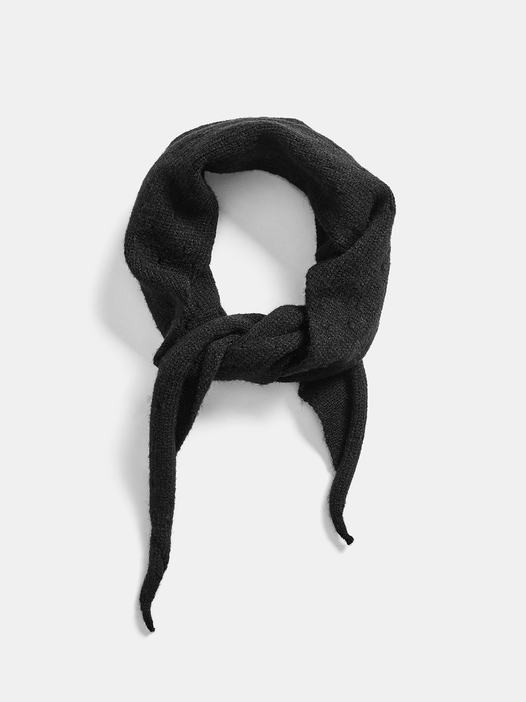 Gestrickter dreieckiger Schal