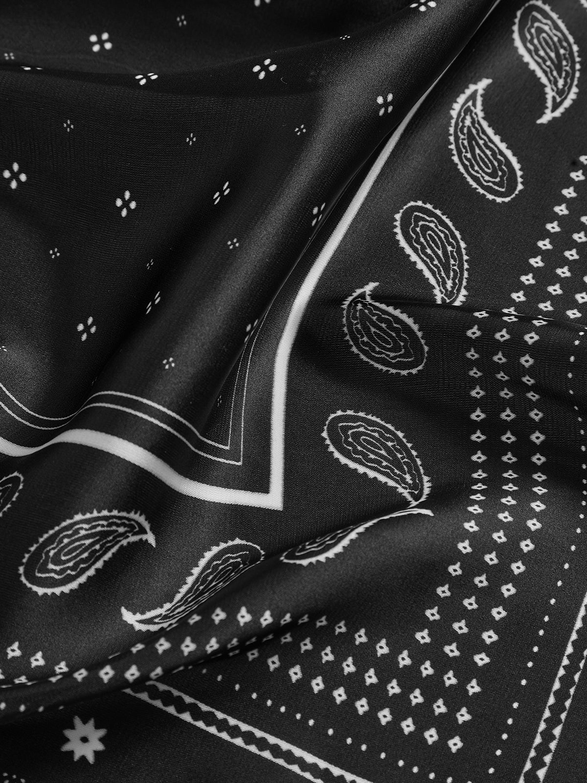 Paisley Pattern Square Scarf