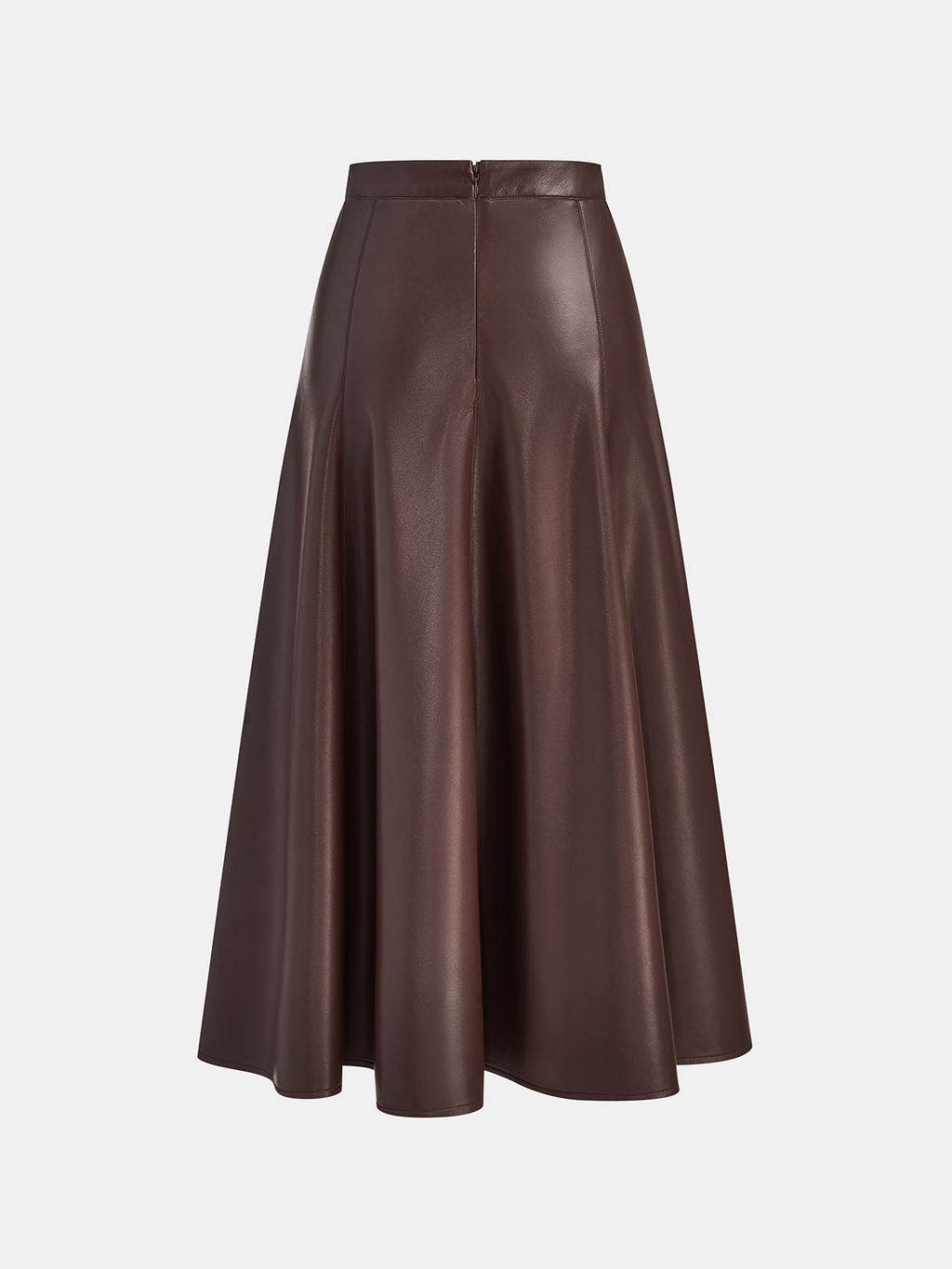 PU A-Linien Rock mit mittlerer Taille