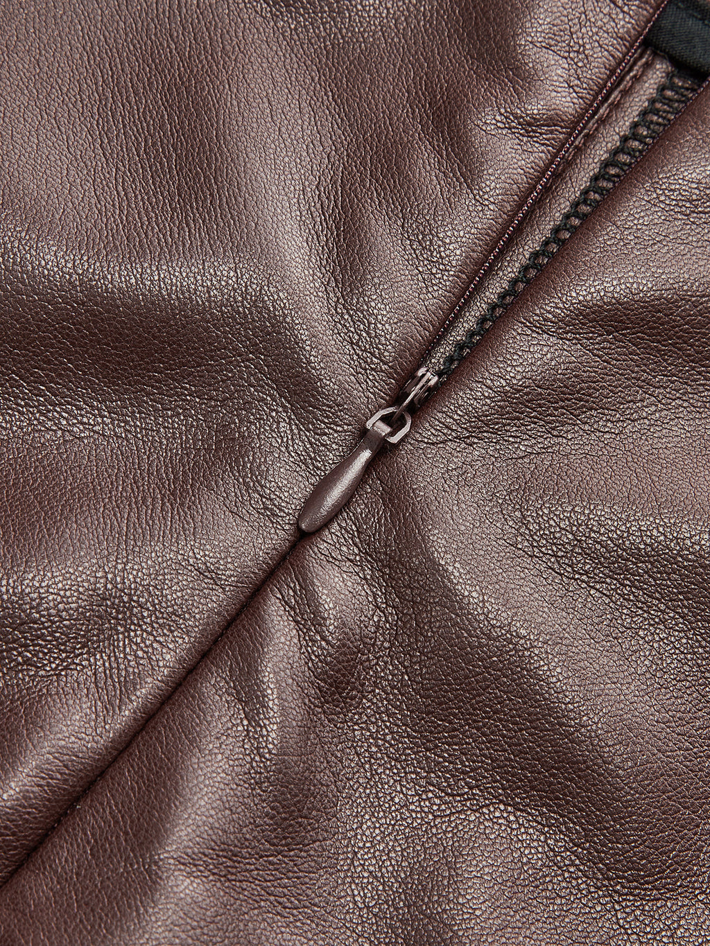 PU A-Linien Rock mit mittlerer Taille