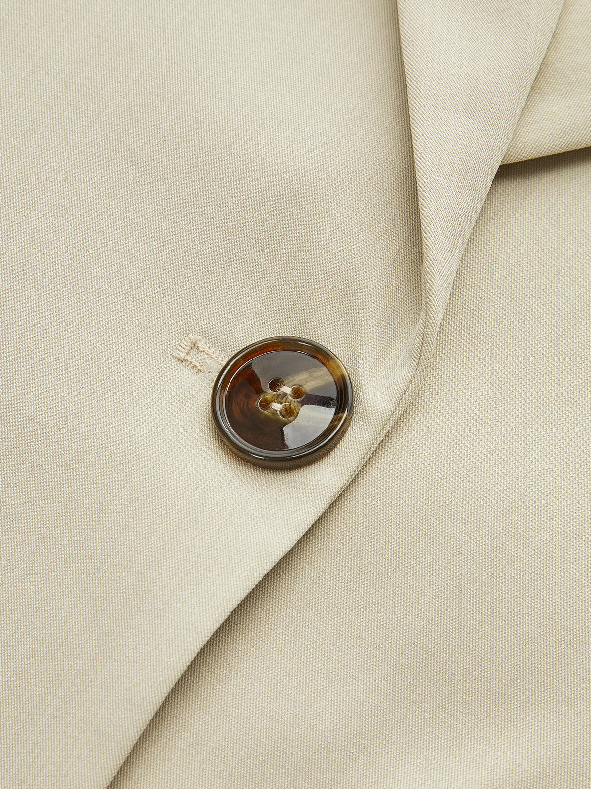 Lace Detail Single Button Blazer