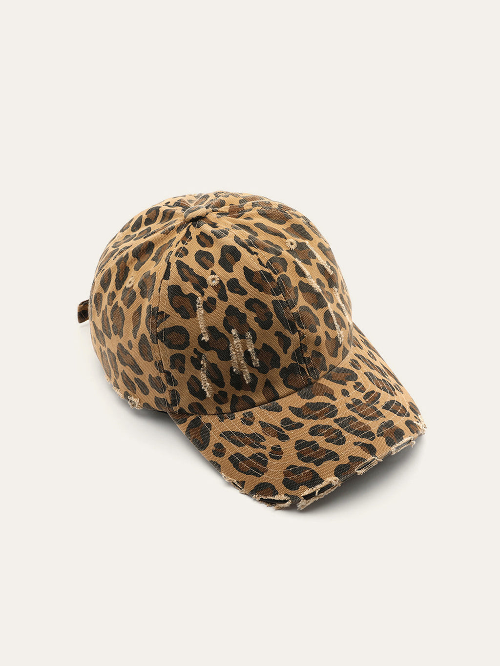 Casquette léopard vieillie
