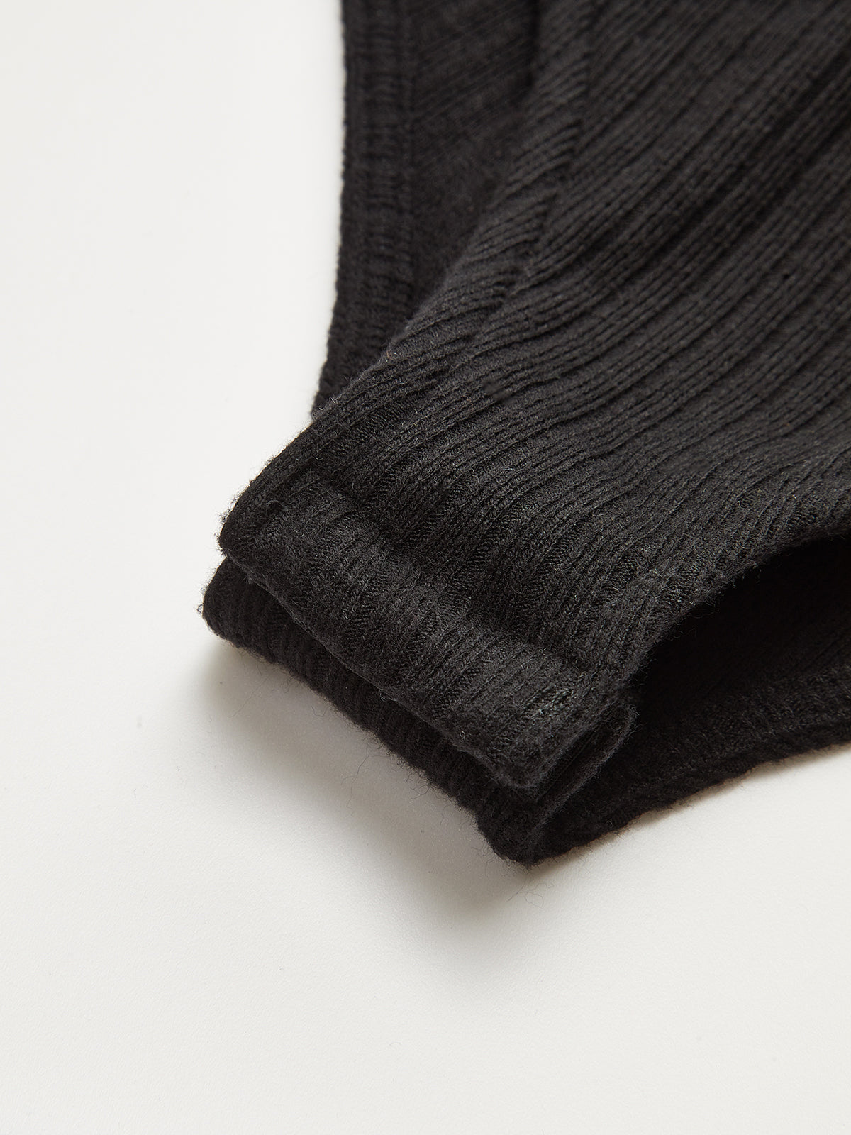 2 in 1 Striped Shirt Panel Ribbed Bodysuit