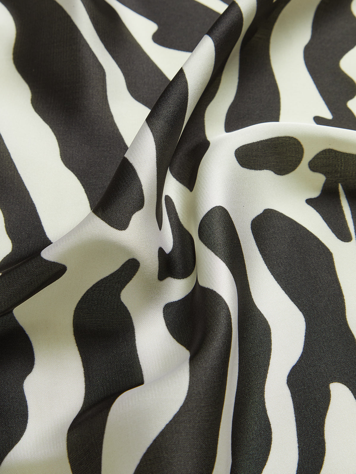 Zebra Print Square Scarf