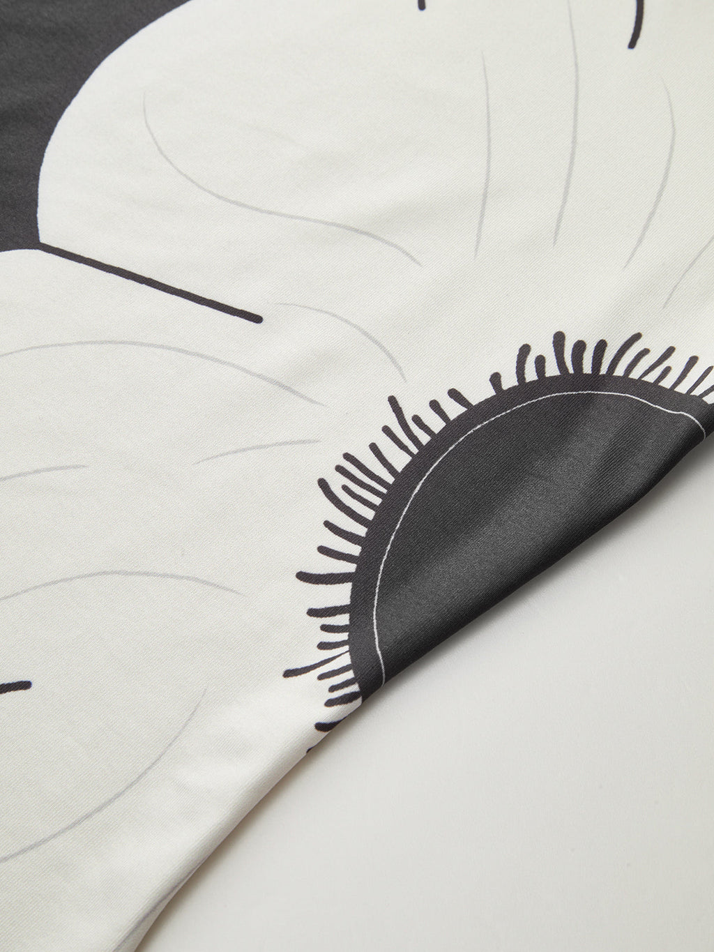 Bluse mit Blumenmuster und Stehkragen