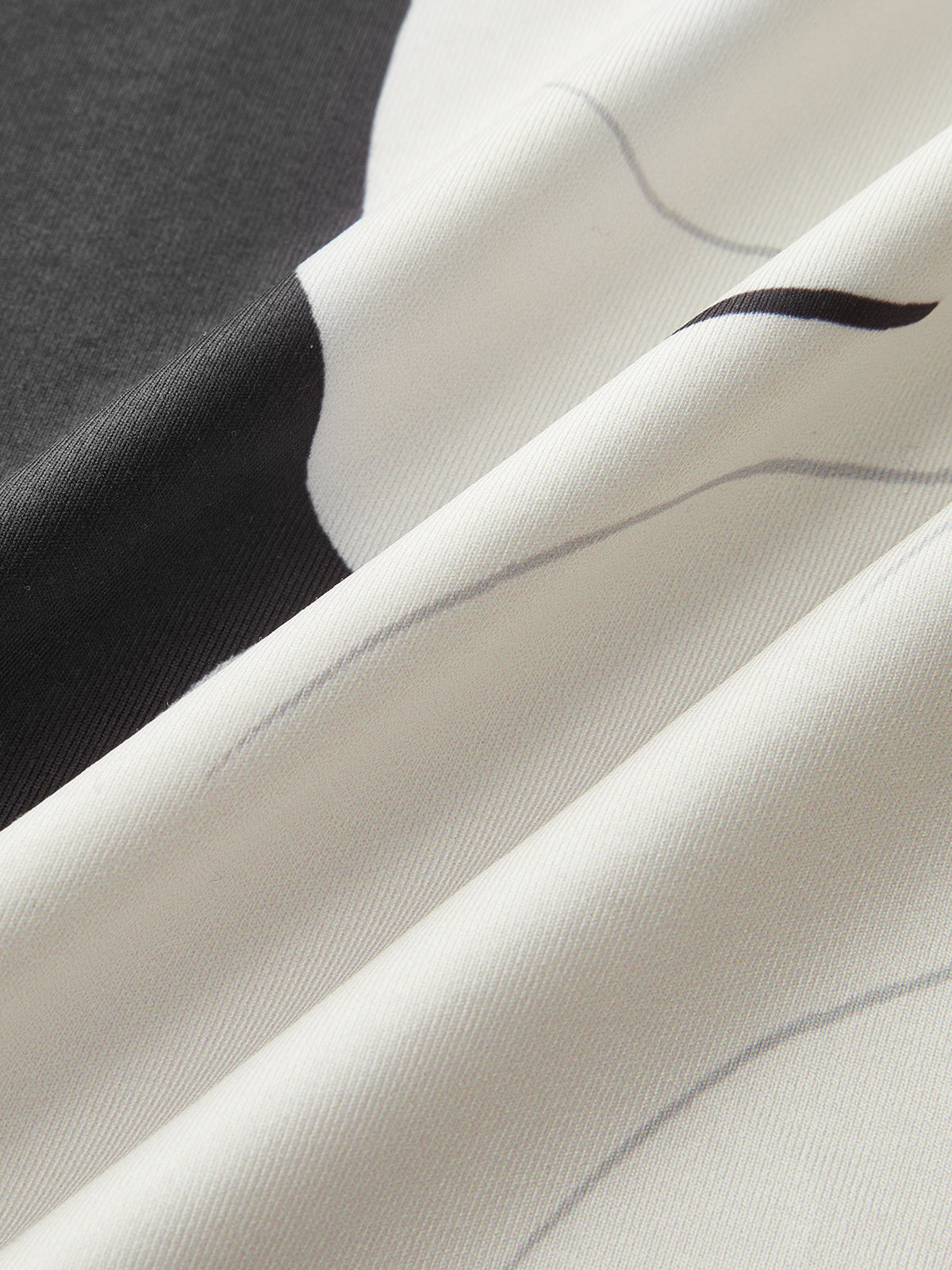 Floral Print Mock Neck Blouse