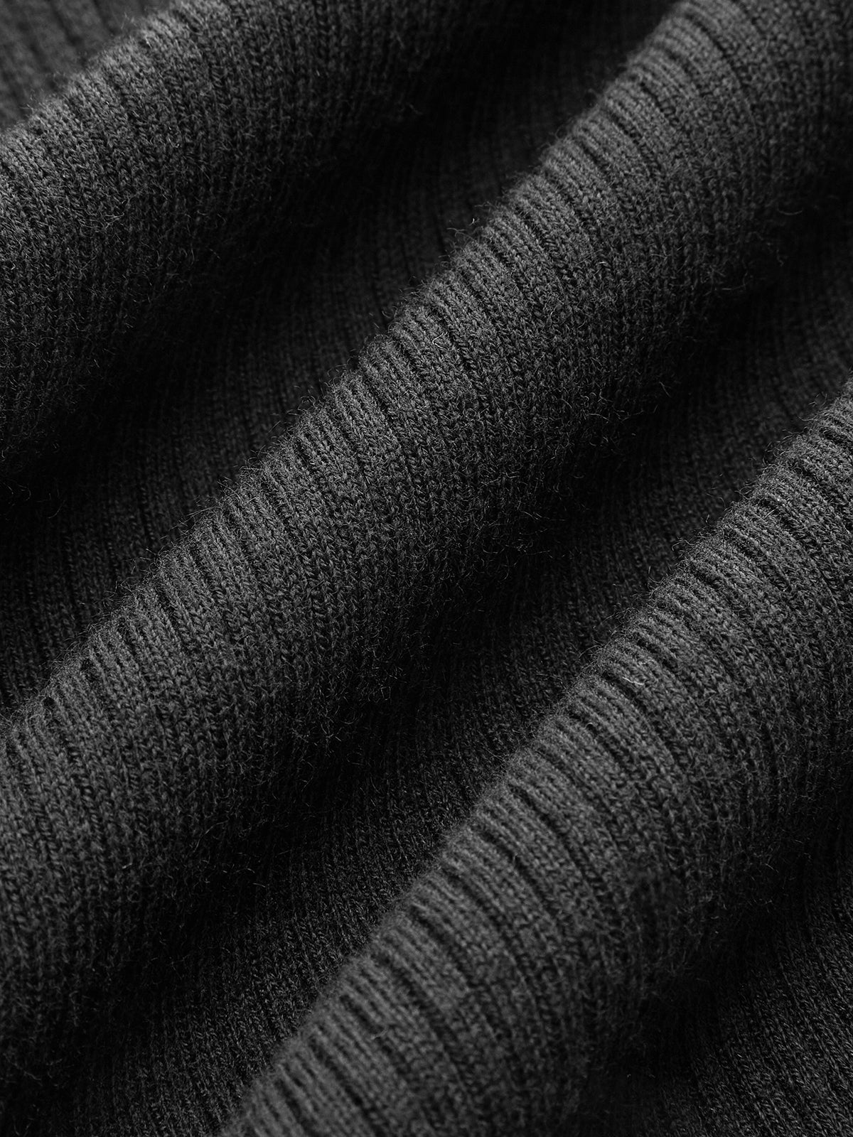 Color-Block Asymmetric Hem Ribbed Knit Top