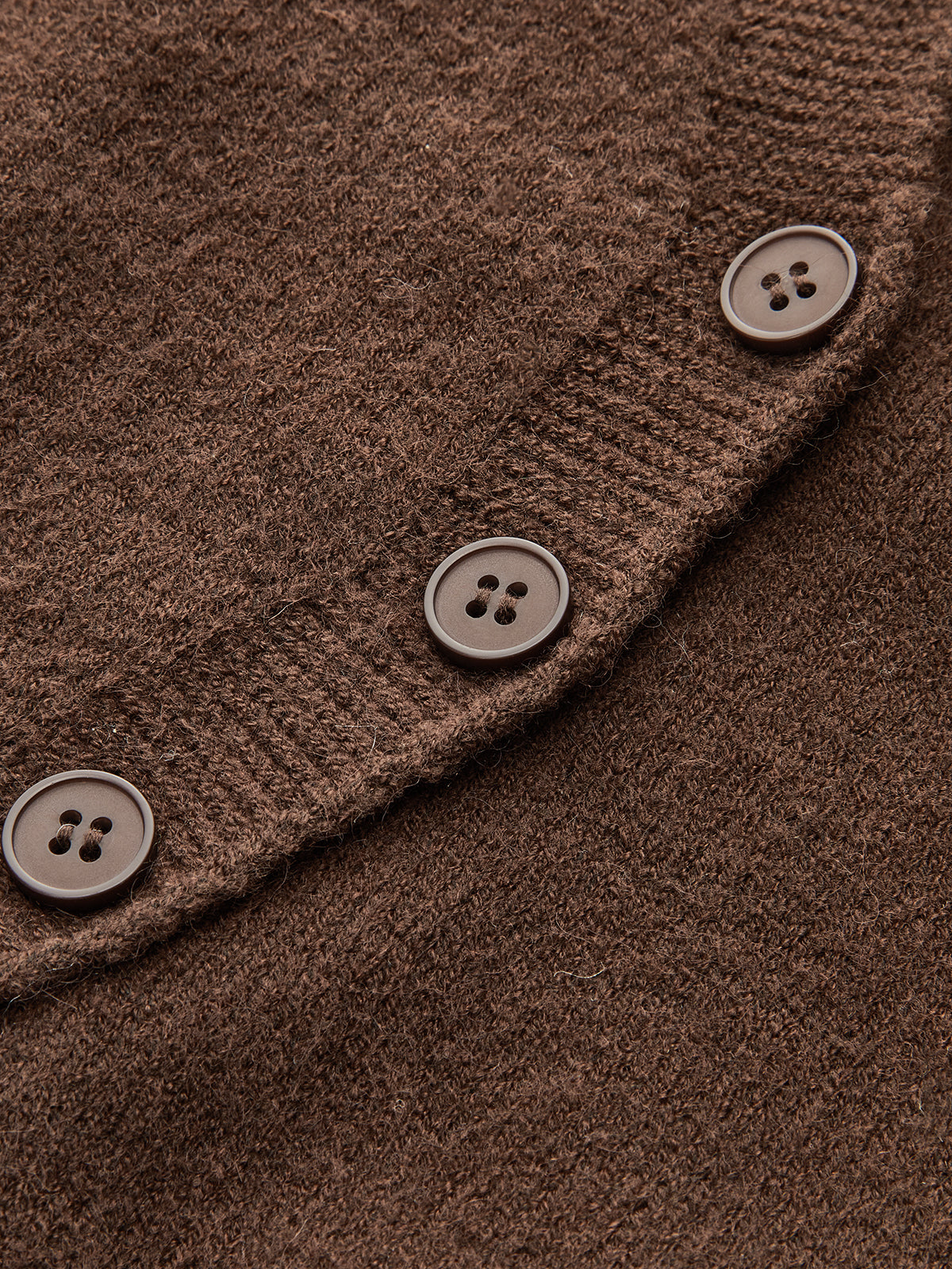 Asymmetric Button Front Cardigan