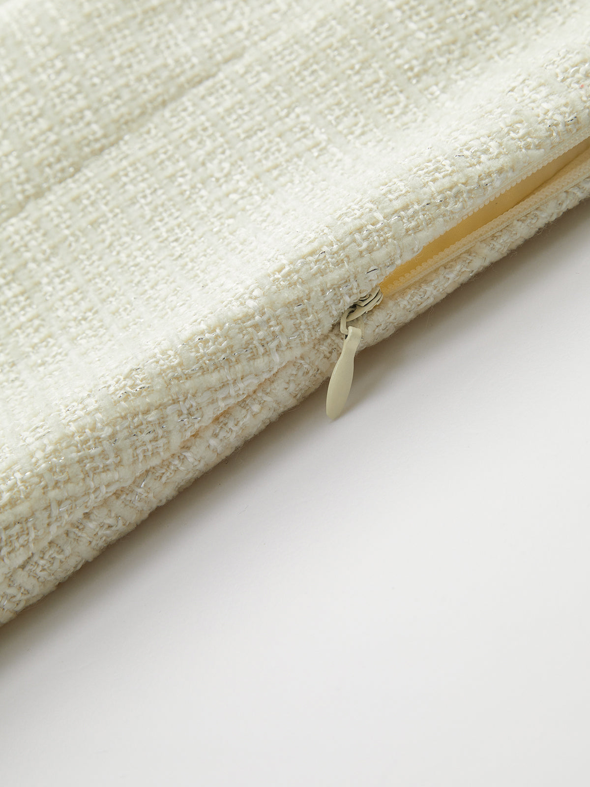 Tweed-Plissee-Minirock 