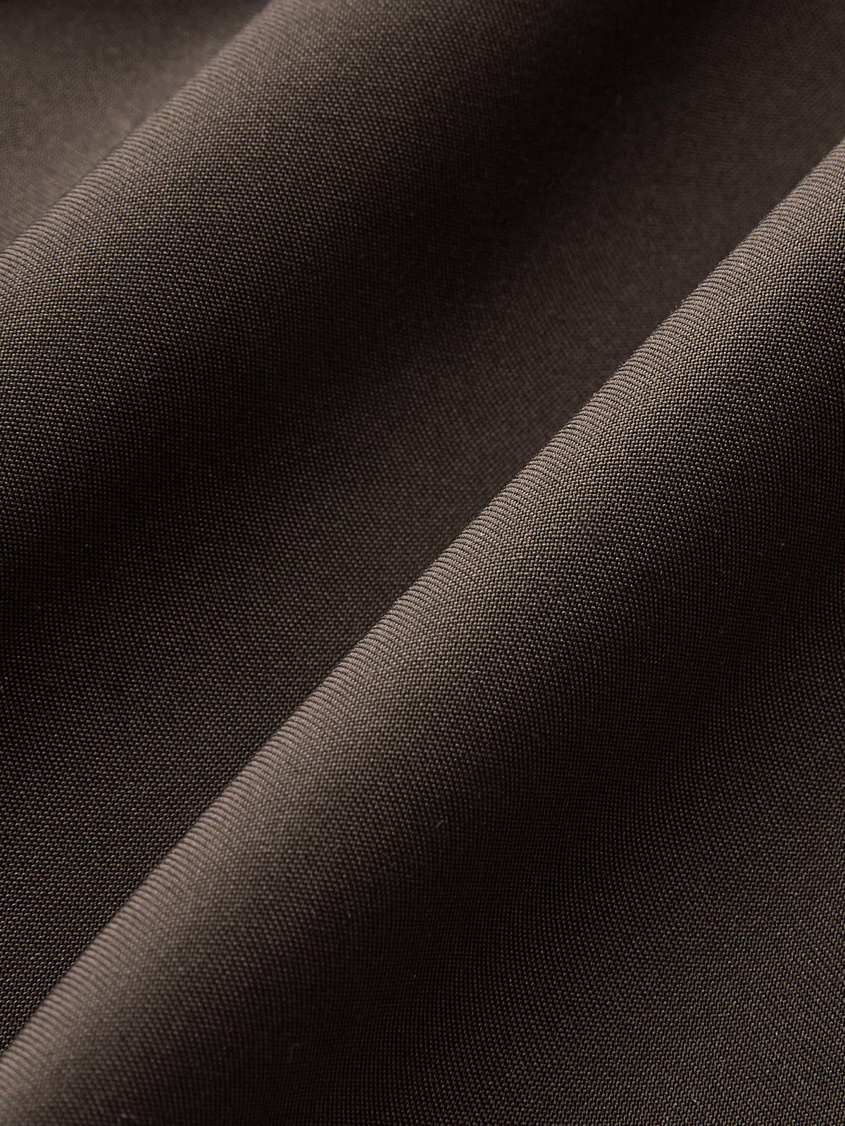 Double-Button Cropped Trench Coat