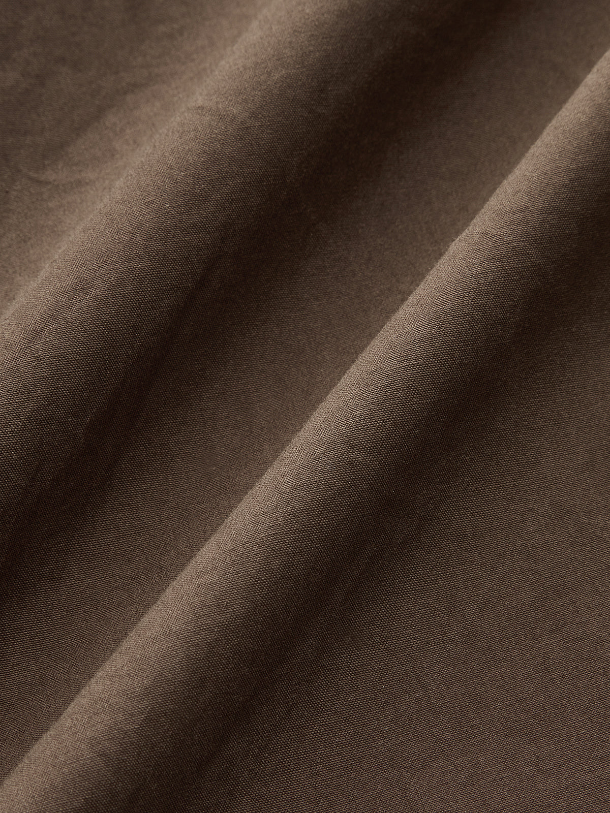 Long Sleeve Button Front Cotton Shirt Dress