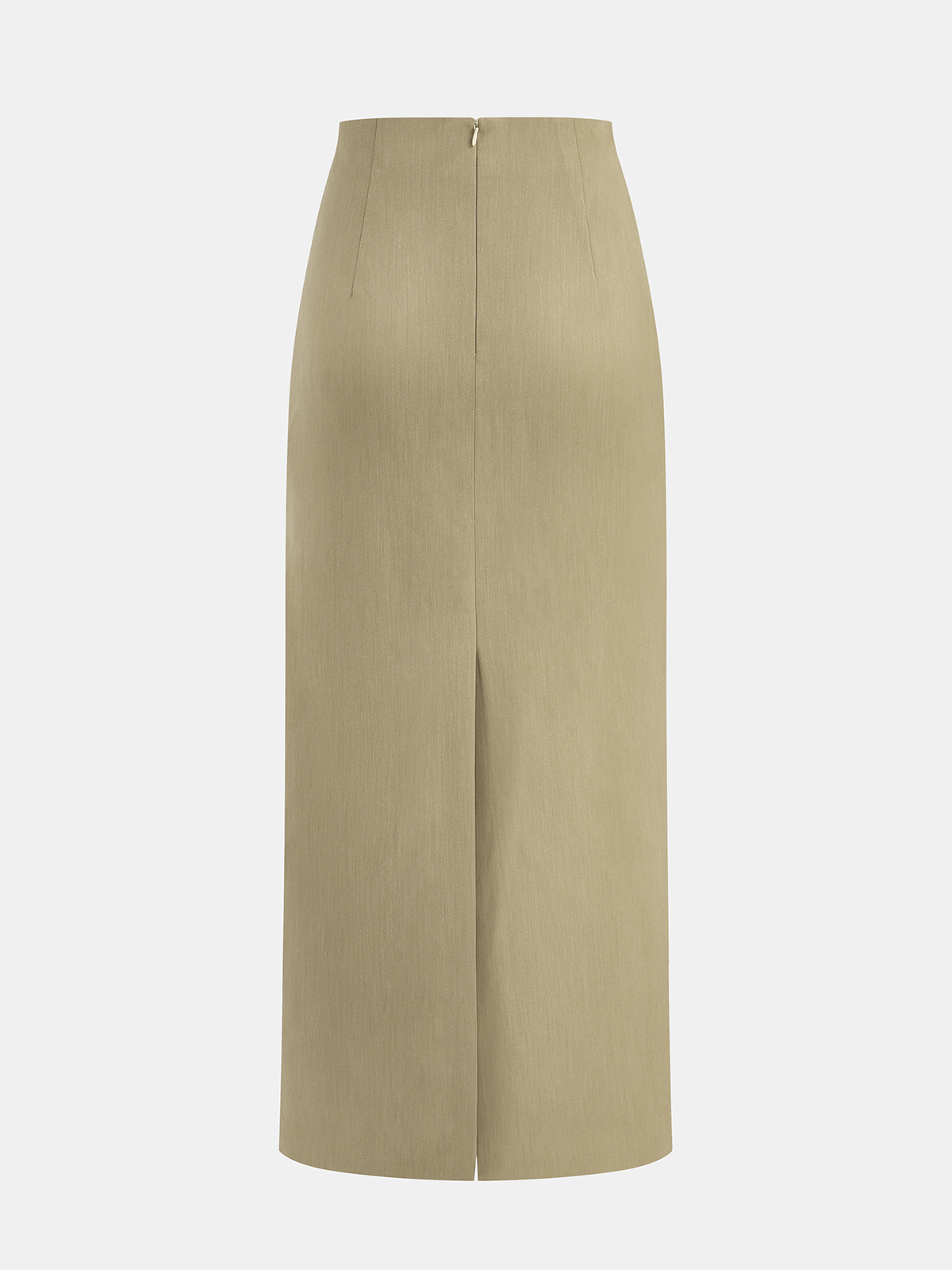 Gürtelrock mit asymmetrischem Fall 