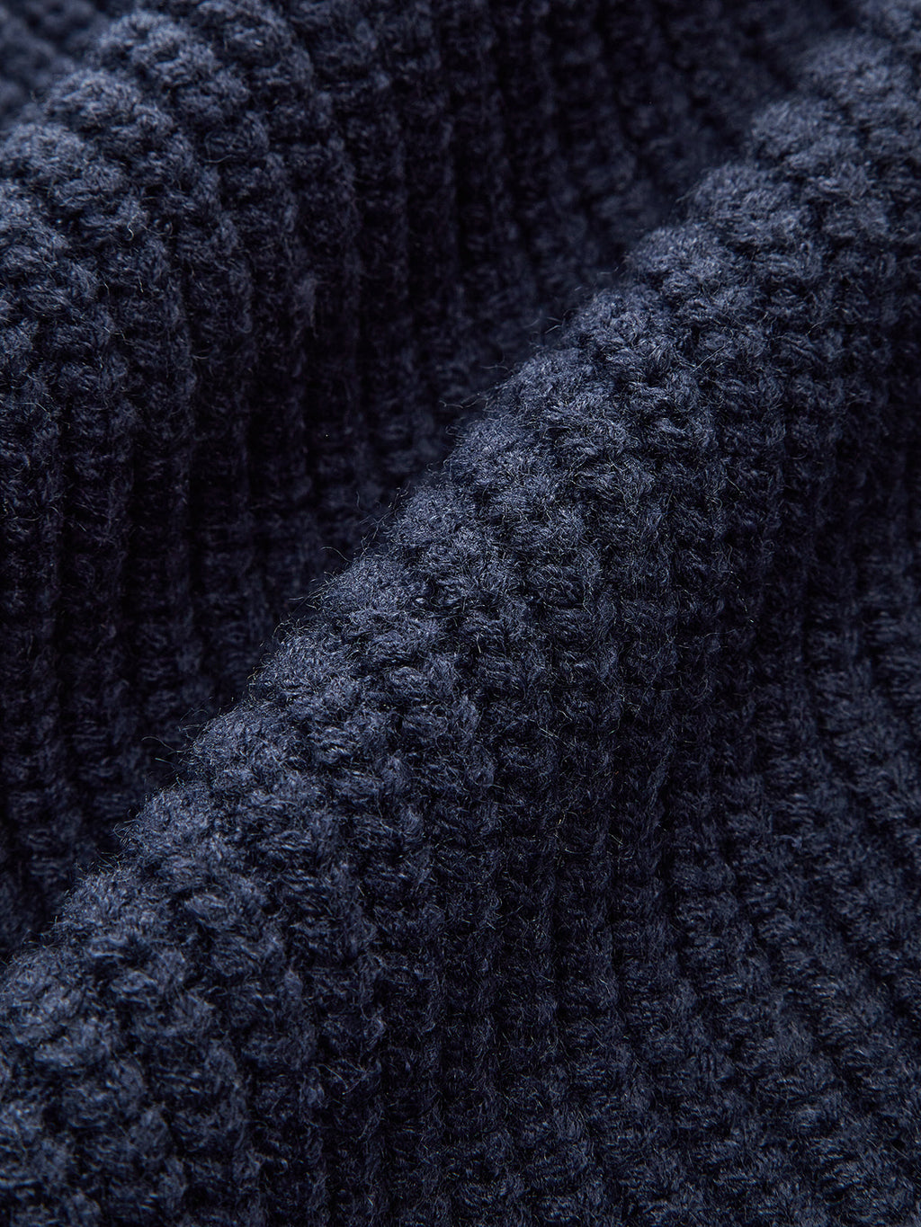 Cardigan en maille à empiècements en jean et fermeture éclair asymétrique