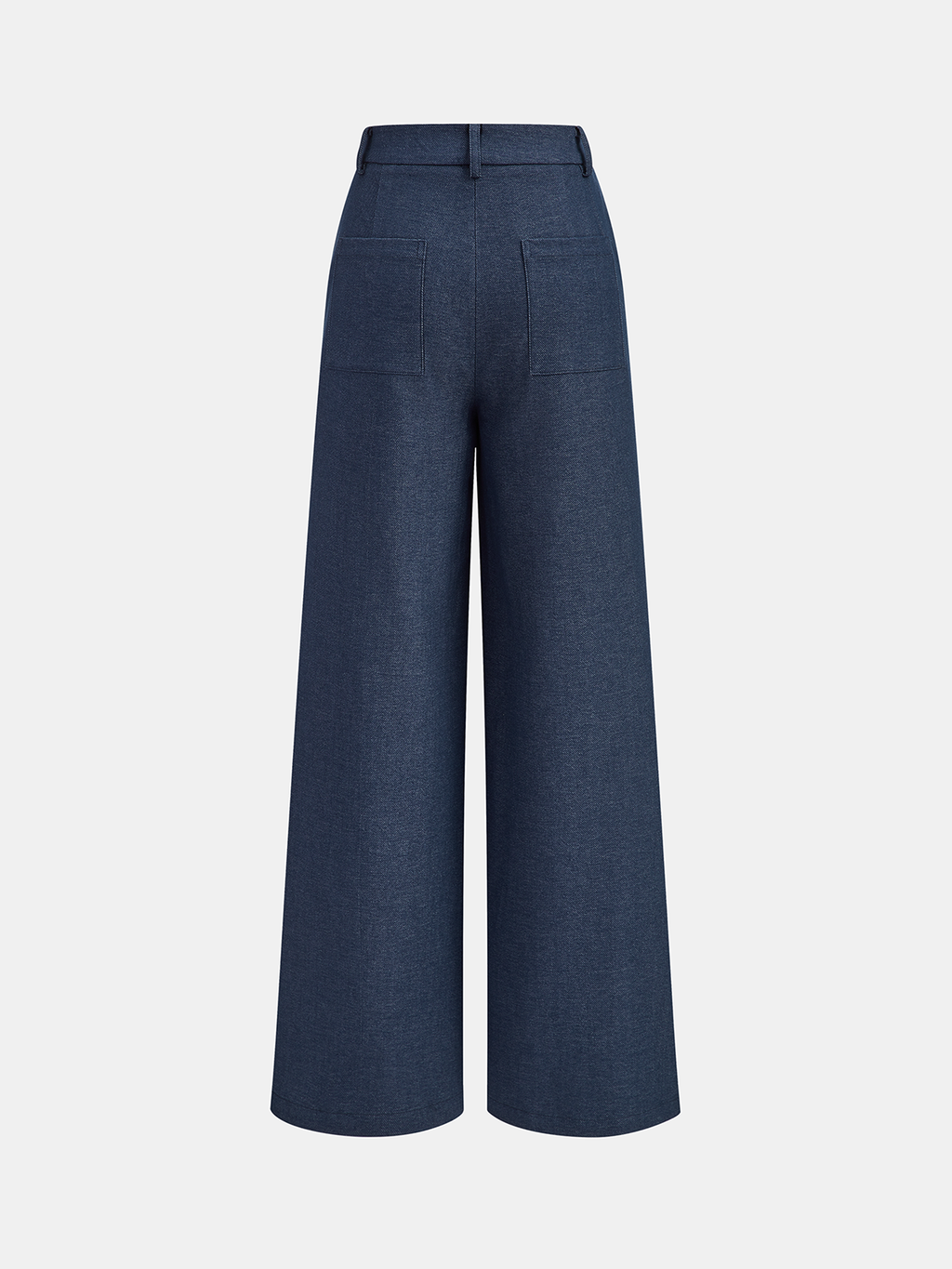 Plissierte Marlenehose mit mittlerer Bundhöhe