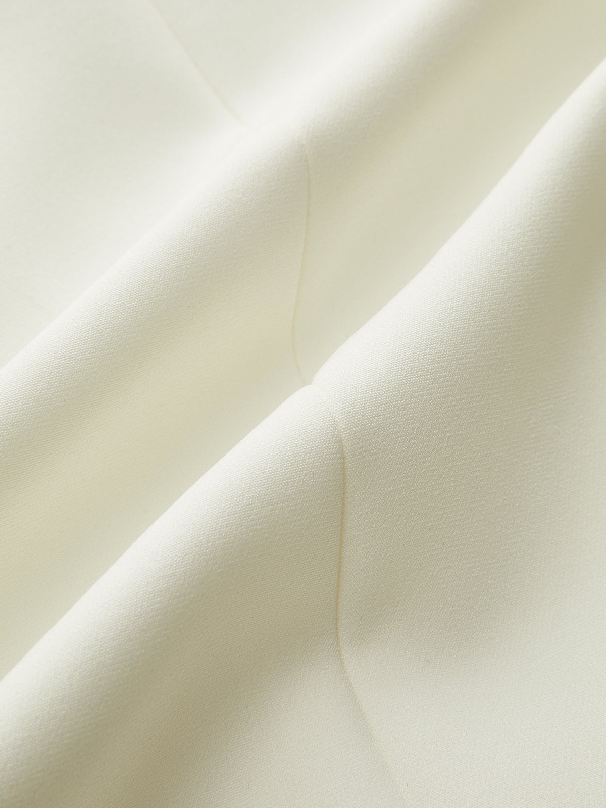 Scalloped Collar Metal Button Blazer