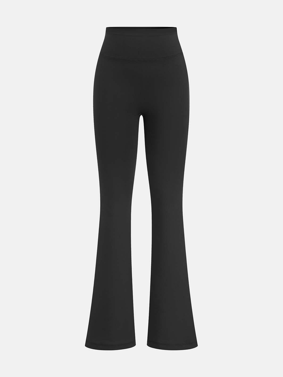 Mid-Waist Flared Leggings