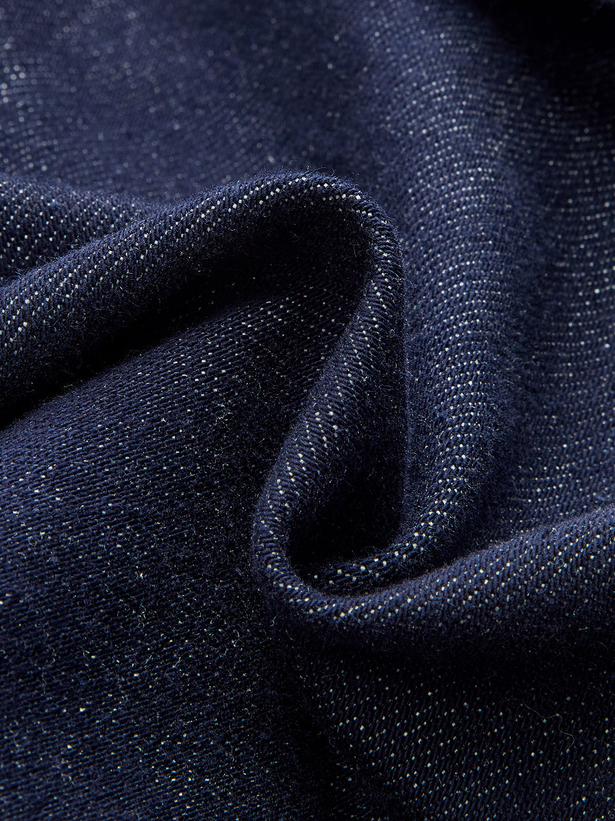 Off-Shoulder Ruffle Collar Denim Top