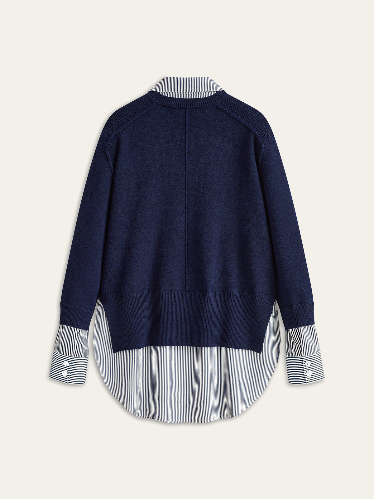 2 in 1 Polo Sweater