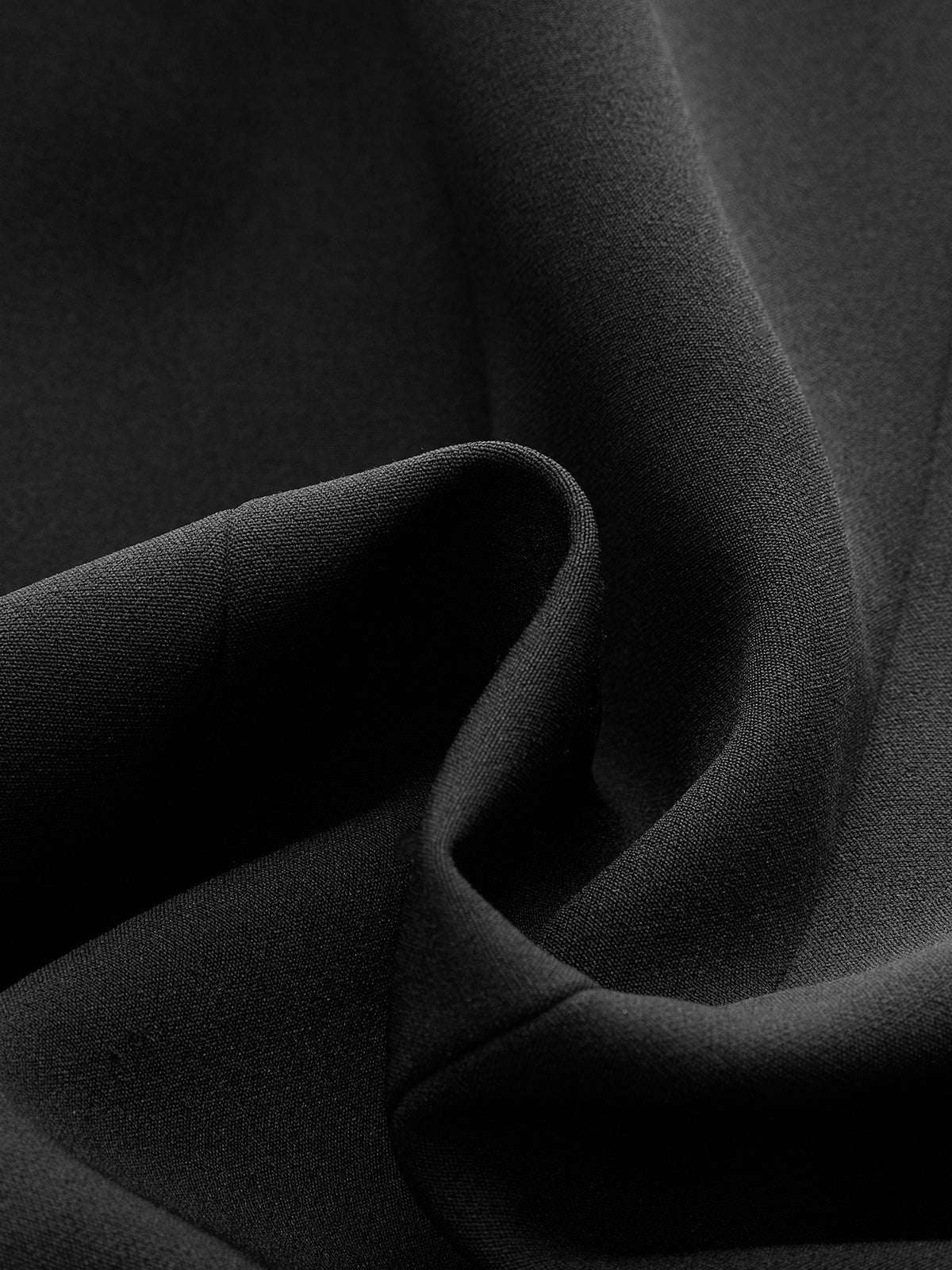 Asymmetrical Design Golden Button Blazer