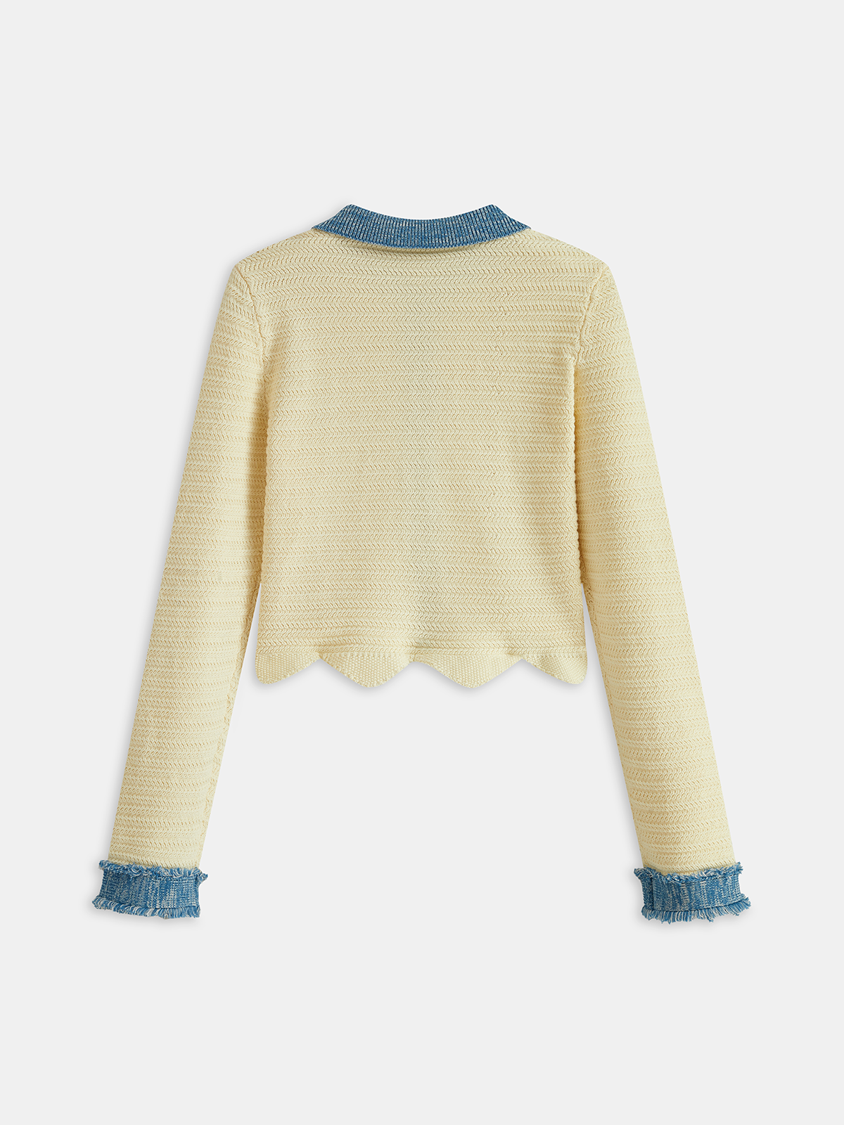 Scallop Edge Cardigan