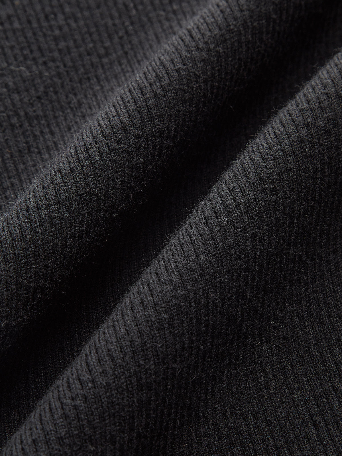 Haut en maille à col color-block et poignets volantés